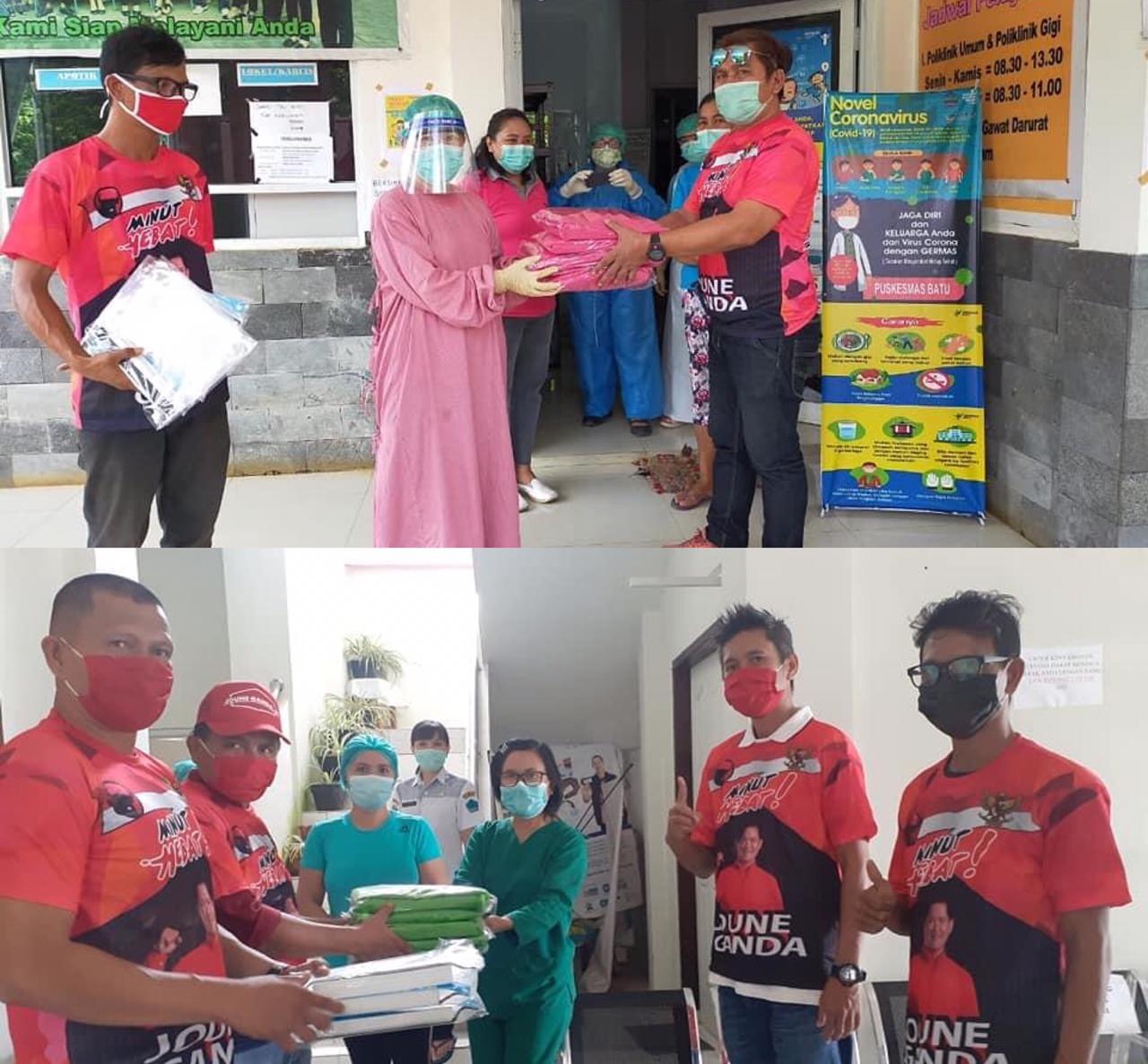 APD Disalurkan, JG Terus Support Tenaga Medis